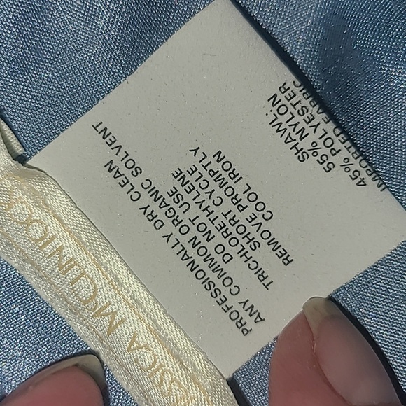 Vintage Jessica McClintock Light Blue 3 Piece Dress - Picture 13 of 13